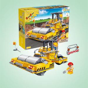 250 pcs Crane construction toy with pullback action